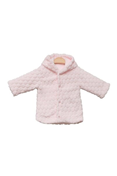 Bebitof Baby Bebitof Hooded Velboa Baby Cardigan 60012