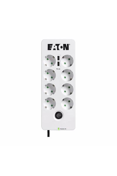 Eaton مقبس حماية تيار مكون من 8 قطع