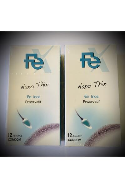 Fe Nano Thin En Ince Prezervatif 12 Li 2 Kutu