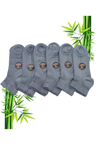 AXE SPORTSWEAR Мъжки светлосин безшевни бамбукови чорапи с подсилен ток и пръ...