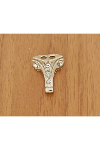 Azm Hırdavat Moda Çeyiz Süs Sandıkları Için Minik Lükens Ayak (1.5) Taşlı Kro...