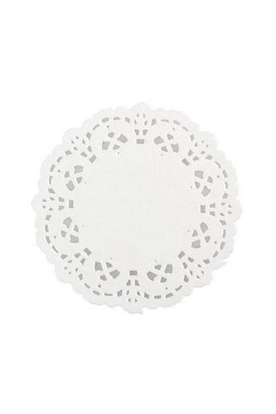 Dolphin 9 cm Dole Lace Tea Plate - 500 Pieces