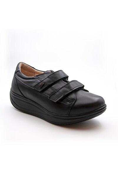 Dr.Comfort Women's Black Orthopedic Genuine Leather Afo Shoes