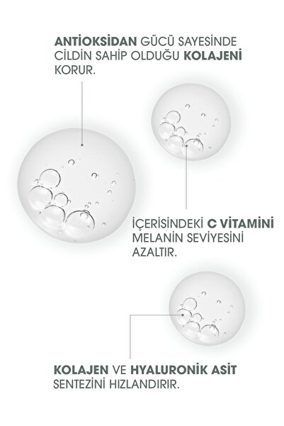 Herbaderm Süper Serum (Collagen+ C Marine Kolajen %3+ 3-O- Askorbik Asit % 0,5) Sık. ve Aydın. 30 Ml
