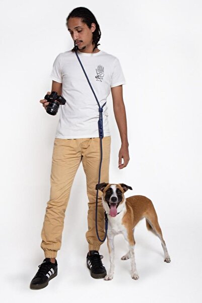 Zee.Dog Deep Blue Handsfree Halat Gezdirme Tasması -