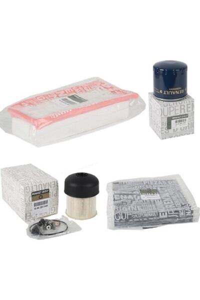 MAİS Renault Captur 1.5 Dci Uyumlu Filtre Bakım Seti Orijinal