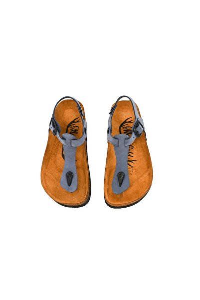 Moosefield Kids Справжня шкіра Сині дитячі сандалі