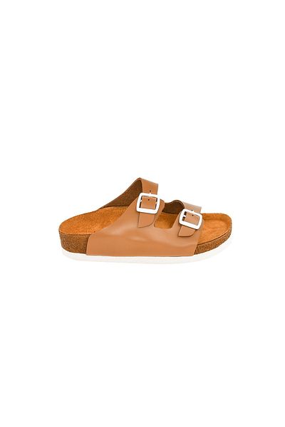 Moosefield Kids Papuci pentru copii din piele naturală bronzată
