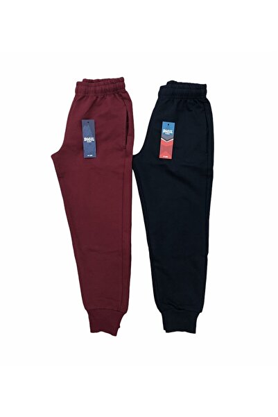 Nacar Claret Red Navy Blue Children's Sweatpants - Lycra, 2 Thread Knee-Free,...