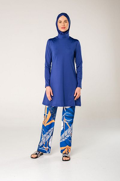 Elif Okur Full Covered Hijab Swimsuit 7051