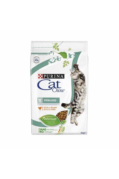 Cat Chow Tavuklu Kısırlaştırılmış Kedi Maması 3kg