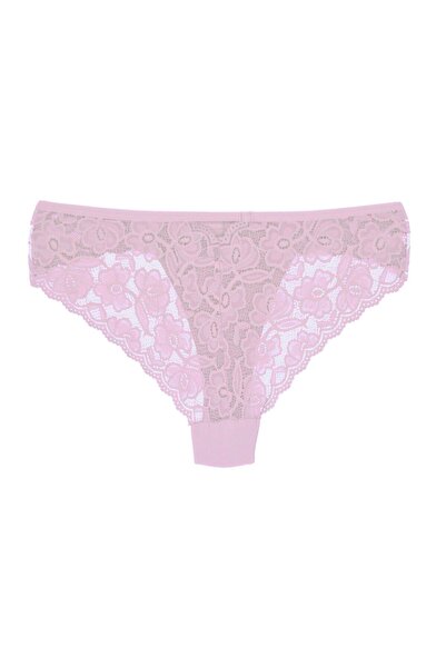 Zena Pachet de 2 chiloți de damă din bumbac cu dantelă