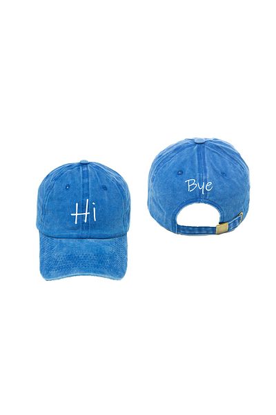 ŞapkaMania Hi-bye Washable Cap