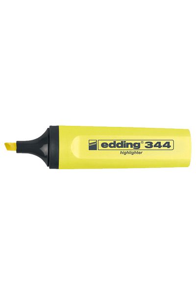 Edding Highlighter Yellow 344 (10 Pieces)