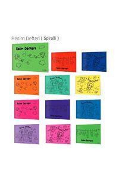 ÇINAR DEFTER شجرة 35*50 ص. غطاء دفتر الصور الحلزوني