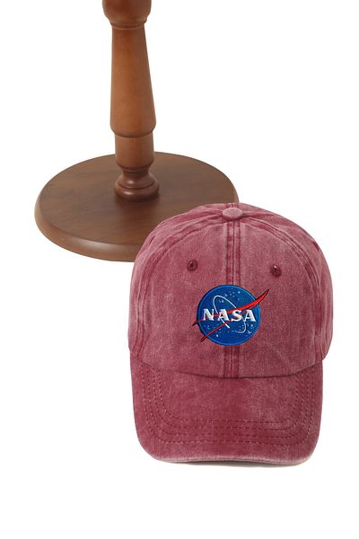 ŞapkaMania Nasa Washed Cap