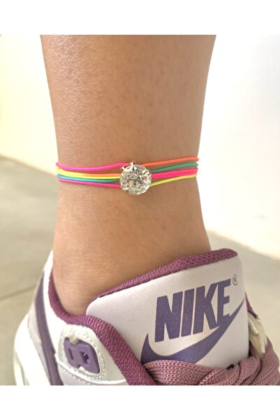 Atelier Çağla Rengarek Tek Taş Halhal