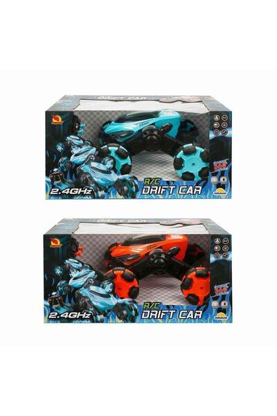 Sunman Drift Car Işıklı 360 Derece Dönen Usb Şarjlı Uzaktan Kumandalı Araba 1...