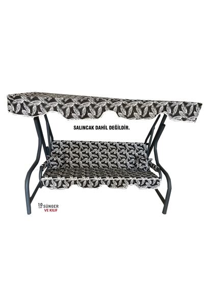 Vip Home Concept Market Ürünleri 3 Kişilik Salıncak Minder Seti Süngersiz Kıl...