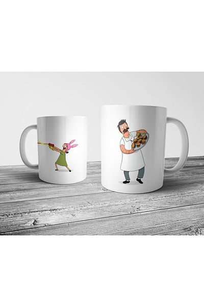 Pixxa Bob's Burgers Mug Cup Model 2