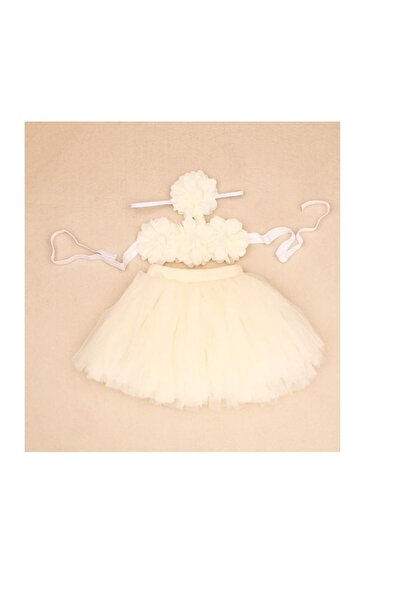 bba new trend تنورة توتو للأطفال حديثي الولادة، مرحلة التصوير الفوتوغرافي للت...