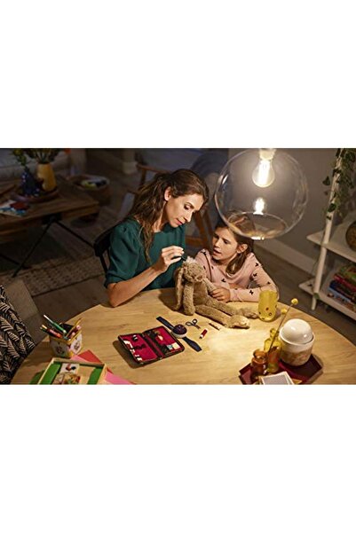 Philips Led Classic 60w St64 Filament Ampul, 2700k Sarı Işık, E27 Normal Duy, Dim Edilebilir