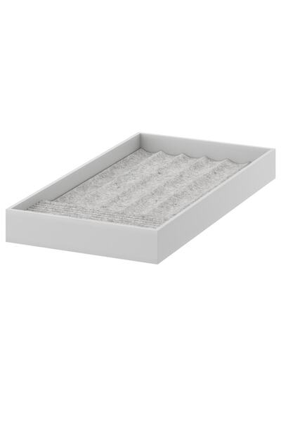 IKEA Komplement Raf Içi Bölmeli Ünite Açık Gri Takı Organizer Takı Düzenleyici