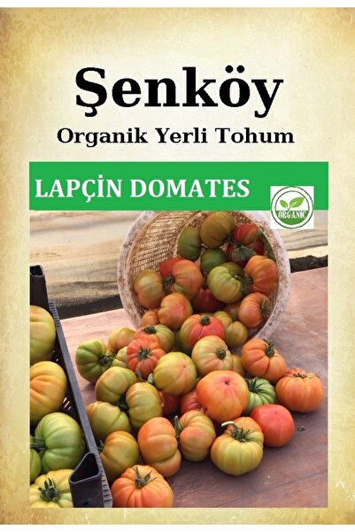 Şenköy Yerli Yarı Sırık Lapçin Köy Domates Tohumu Doğal Ata Tohumu Pakette 10...