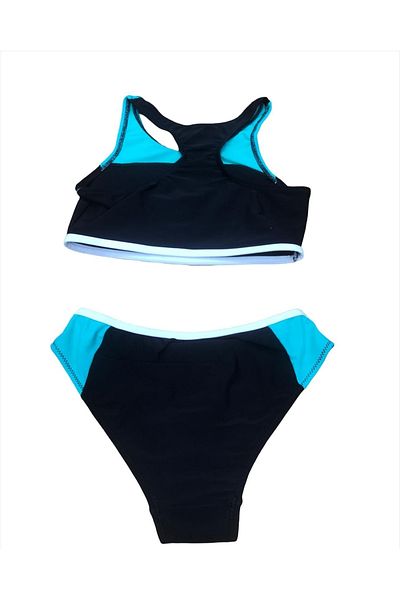 Dragora Παιδικό μπικίνι Full Lycra, Μαγιό Σκούρο Ροζ
