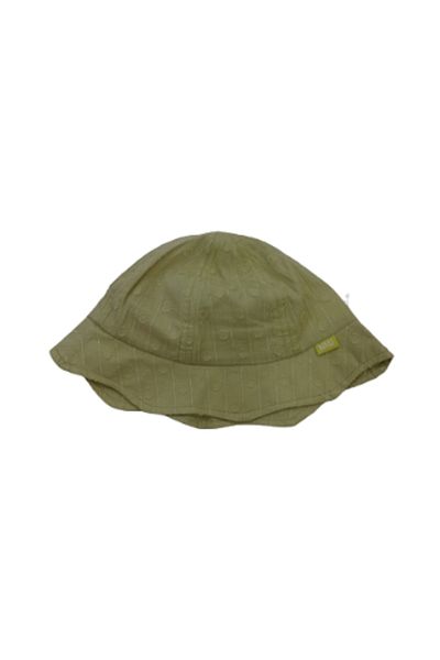 Kitti Girl's Green Maxi Hat 1-3 Years Head Circumference 48-50 Cm