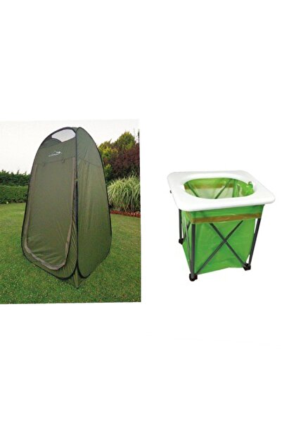 CAMPOUT Wc Duş Çadırı Ve Portatif Wc Set