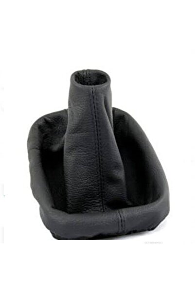 typhon Honda Civic 1992-1995 Compatible Gear Gaiter Black Leather Black Stitch