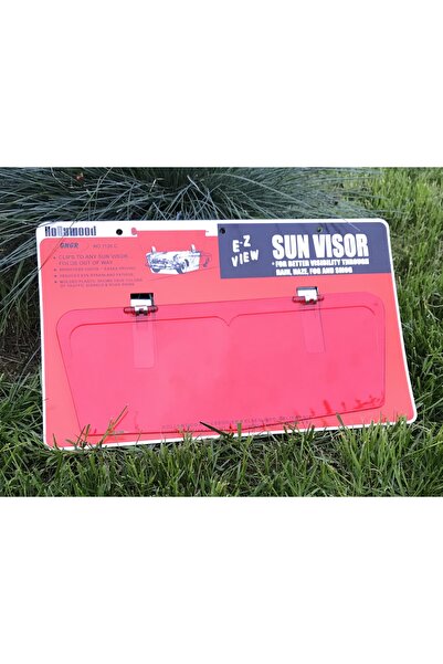 YAVUZ OTO AKSESUAR Σετ Κόκκινης Αντηλιακής Ομπρέλας Hollywood (2 ΤΕΜΑΧΙΑ)