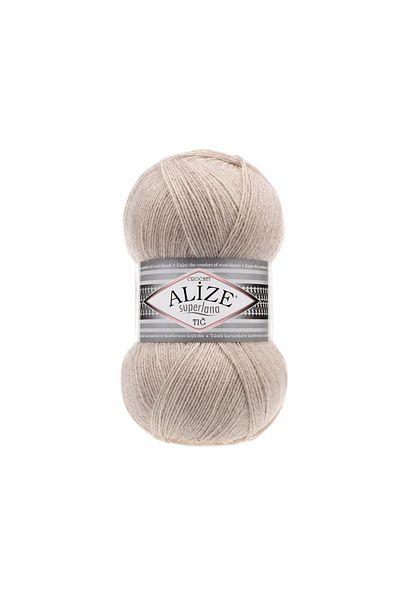 Alize Superlana 152 Model Beige Melange Crochet Πλεκτό νήμα