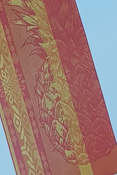 Özdilek Елегантний пляжний рушник з ананасовим візерунком