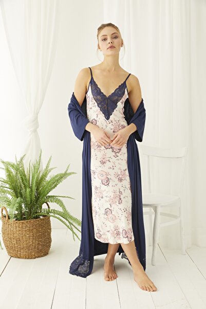 Sevim 13874 Bayan Uzun Sabahlık Takım