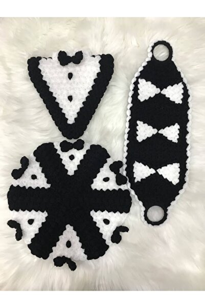 Fates El Örgüsü Damat Bohçası Lif Seti 3'lü