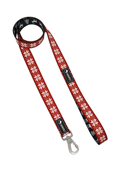 Wikipet Rudolph Red Dog Walking Collar, Lockable Hook