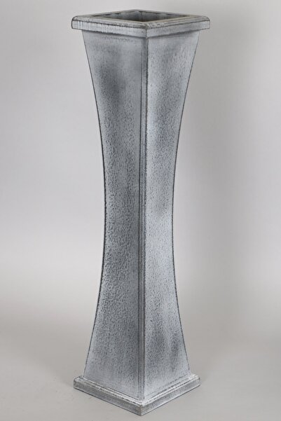 HobiMax Ince Belli 60 Cm Ahşap Eskitme Ahşap Vazo