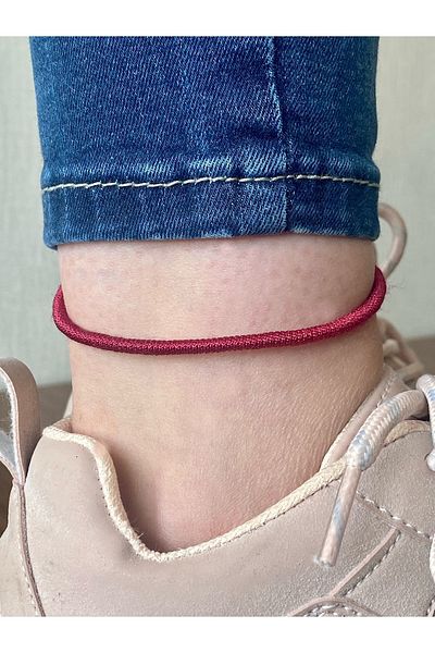 etniko Special Design Handmade Knitted Anklet