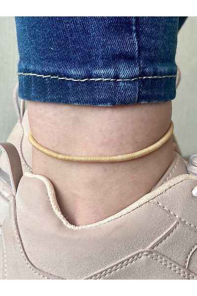 etniko Special Design Handmade Knitted Anklet