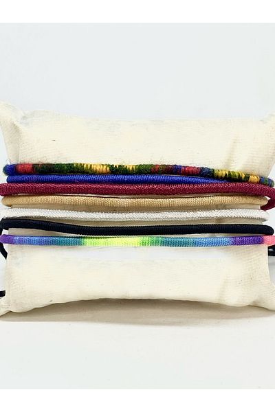 etniko Special Design Handmade Knitted Anklet