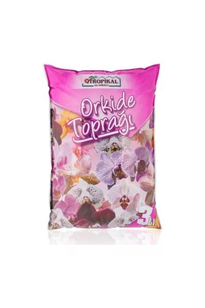 Bitki Fidanım Orkide Toprağı Tropikal 3 Lt