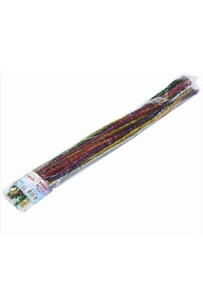 Ticon Chenille 50 cm.6 mm 25 pcs Metallic362124