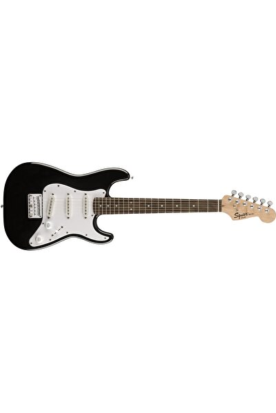 Genel Markalar Mini Strat Laurel Klavye Black 3/4 Elektro Gitar