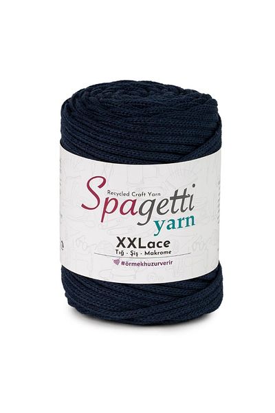 Spagettiyarn Σκούρο Μπλε Xxlace Σχοινί