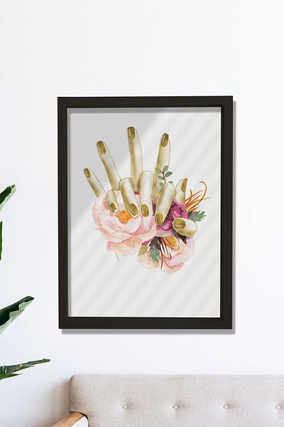Dekor Loft Imprimare artistică pentru unghii, imprimări de frumusețe, decor pentru salonul de unghii