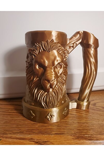 TuransoyCraft Mitsi Efsanevi Aslan Kupa Dev Boy 16cm