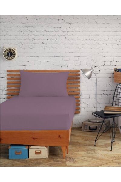 SNR HOME COLLECTION طقم ملاءات قطنية مفردة من Akfil بدون مطاط