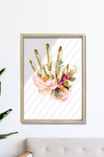 Dekor Loft Imprimare artistică pentru unghii, imprimări de frumusețe, decor pentru salonul de unghii